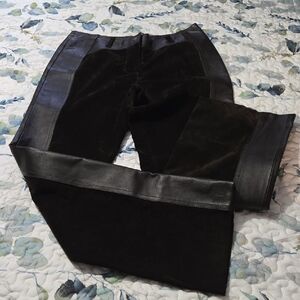 BGN & Co. Dark Brown Suede Pants